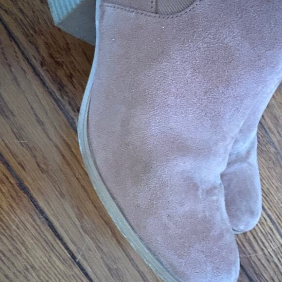 H&M Brown Suede Ankle Booties, size 8.5 - Picture 7 of 7